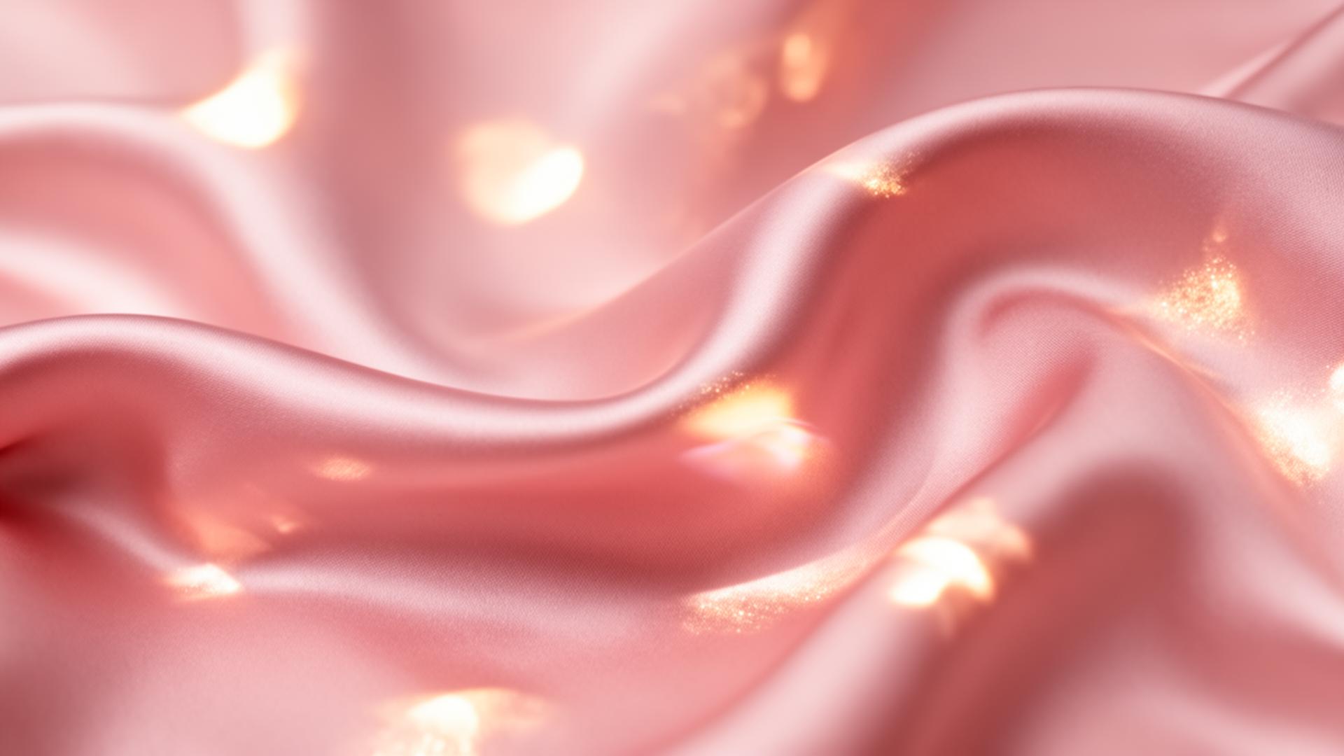 Soft pink silk backdrop